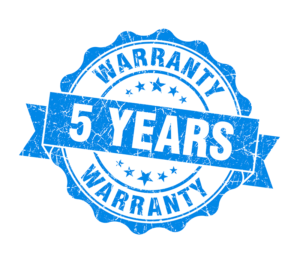 5 Years Warranty