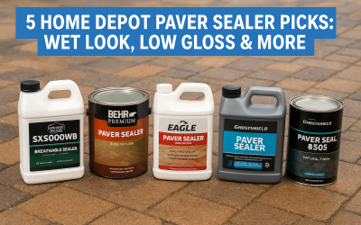 5 Home Depot Paver Sealer Picks: Wet Look, Low Gloss & More